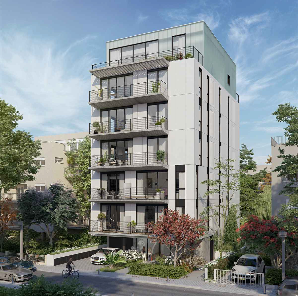 פרויקט בוטיק יוקרתי ברח' ארבע ארצות 27, תל אביב 